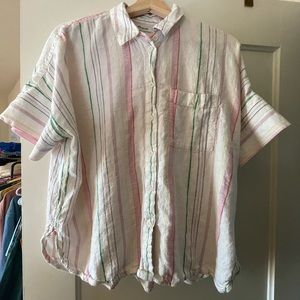 Madewell Striped Button Up